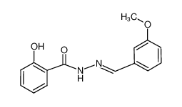 2-hydroxy-N'-(3-methoxybenzylidene)benzohydrazide CAS:294649-24-4 manufacturer & supplier