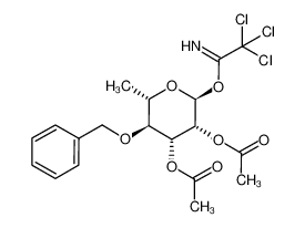 2,3-di-O-acetyl-4-O-benzyl-α-L-rhamnopyranosyl trichloroacetimidate CAS:294677-66-0 manufacturer & supplier