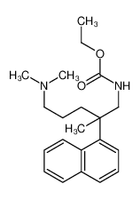 ethyl N-[5-(dimethylamino)-2-methyl-2-naphthalen-1-ylpentyl]carbamate CAS:29474-03-1 manufacturer & supplier