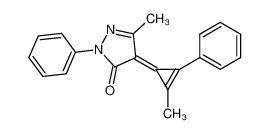 5-methyl-4-(methyl-phenyl-cyclopropenylidene)-2-phenyl-2,4-dihydro-pyrazol-3-one CAS:29478-92-0 manufacturer & supplier