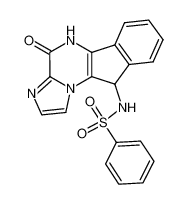 10-benzenesulphonamido-5H,10H-imidazo[1,2-a]indeno-[1,2-e]pyrazin-4-one CAS:294841-38-6 manufacturer & supplier