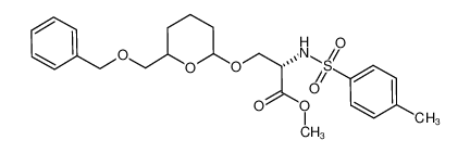 (S)-3-(6-Benzyloxymethyl-tetrahydro-pyran-2-yloxy)-2-(toluene-4-sulfonylamino)-propionic acid methyl ester CAS:294844-18-1 manufacturer & supplier