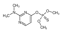 thiophosphoric acid O-(2-dimethylamino-pyrimidin-4-yl) ester O',O'-dimethyl ester CAS:29486-50-8 manufacturer & supplier