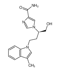 1-[(R)-1-hydroxy-4-(3-methylindol-1-yl)-2-butyl]-imidazole-4-carboxamide CAS:294862-52-5 manufacturer & supplier