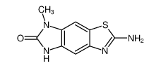 2-amino-7-methyl-5,7-dihydro-6H-imidazo[4',5':4,5]benzo[1,2-d]thiazol-6-one CAS:294867-12-2 manufacturer & supplier