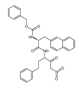 benzyl ((S)-3-(naphthalen-2-yl)-1-(((S)-1-nitro-2-oxo-5-phenylpentan-3-yl)amino)-1-oxopropan-2-yl)carbamate CAS:294870-22-7 manufacturer & supplier