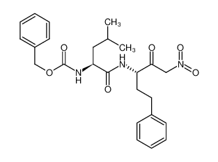 benzyl ((S)-4-methyl-1-(((S)-1-nitro-2-oxo-5-phenylpentan-3-yl)amino)-1-oxopentan-2-yl)carbamate CAS:294870-23-8 manufacturer & supplier