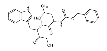 benzyl ((S)-1-(((S)-4-hydroxy-1-(1H-indol-3-yl)-3-oxobutan-2-yl)amino)-4-methyl-1-oxopentan-2-yl)carbamate CAS:294870-45-4 manufacturer & supplier