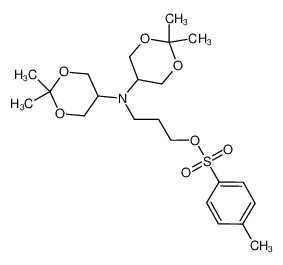 N-(3'-p-toluenesulphoxypropyl)-bis(1,3-O-isopropylidene-isopropyl)amine CAS:294881-84-8 manufacturer & supplier