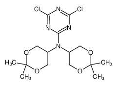 4,6-dichloro-2-bis-(2,2-dimethyl-[1,3]dioxan-5-yl)-amino-1,3,5-triazine CAS:294881-97-3 manufacturer & supplier