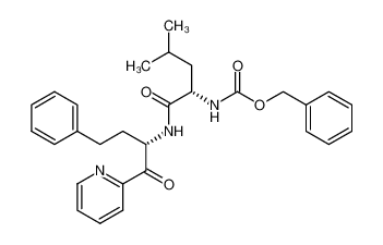 benzyl 1S-(1S-pyrid-2-ylcarbonyl-3-phenylpropylcarbamoyl)-3-methylbutylcarbamate CAS:294884-43-8 manufacturer & supplier