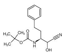 (2RS,3S)-3-(tert-Butoxycarbonyl)amino-2-hydroxy-5-phenylpentanenitrile CAS:294885-24-8 manufacturer & supplier