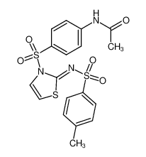 3-(4-acetylamino-benzenesulfonyl)-2-(toluene-4-sulfonylimino)-2,3-dihydro-thiazole CAS:2949-60-2 manufacturer & supplier