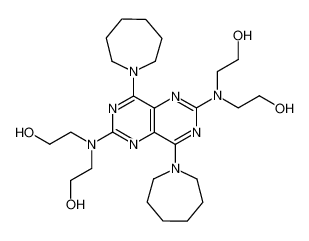 2,2',2',2''-(4,8-di-azepan-1-yl-pyrimido[5,4-d]pyrimidine-2,6-diylbisazanediyl)-tetrakis-ethanol CAS:29491-65-4 manufacturer & supplier