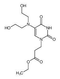 ethyl 3-[5-bis(2-hydroxyethyl)amino-2,4-(1H,3H)pyrimidinedione]propanoate CAS:2950-94-9 manufacturer & supplier