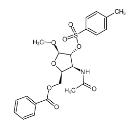 Methyl-3-acetmido-5-O-benzoyl-3-deoxy-2-O-p-toluolsulfonyl-β-D-xylofuranosid CAS:29505-58-6 manufacturer & supplier