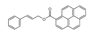 Pyrene-1-carboxylic acid (E)-3-phenyl-allyl ester CAS:29508-39-2 manufacturer & supplier