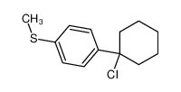 1-(1-Chloro-cyclohexyl)-4-methylsulfanyl-benzene CAS:29510-37-0 manufacturer & supplier