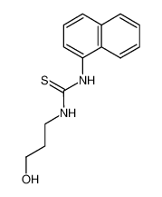 1-(3-Hydroxy-propyl)-3-naphthalen-1-yl-thiourea CAS:29514-74-7 manufacturer & supplier