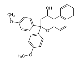 3,3-bis-(4-methoxy-phenyl)-2,3-dihydro-1H-benzo[f]chromen-1-ol CAS:29517-98-4 manufacturer & supplier