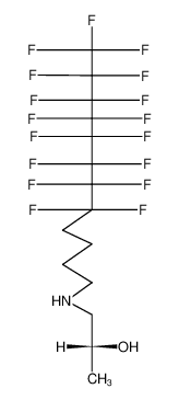 (R)-1-(5,5,6,6,7,7,8,8,9,9,10,10,11,11,12,12,12-Heptadecafluoro-dodecylamino)-propan-2-ol CAS:29521-93-5 manufacturer & supplier