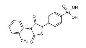 [4-(4-oxo-2-thioxo-3-o-tolyl-thiazolidin-5-yl)-phenyl]-arsonic acid CAS:29526-29-2 manufacturer & supplier