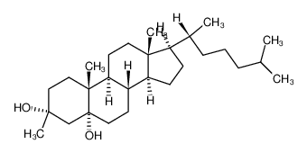 (3R,5R,8S,9S,10R,13R,14S,17R)-3,10,13-trimethyl-17-((R)-6-methylheptan-2-yl)hexadecahydro-1H-cyclopenta[a]phenanthrene-3,5-diol CAS:2953-31-3 manufacturer & supplier