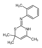 o-tolyl-(4,6,6-trimethyl-6H-[1,3]thiazin-2-yl)-amine CAS:2953-86-8 manufacturer & supplier