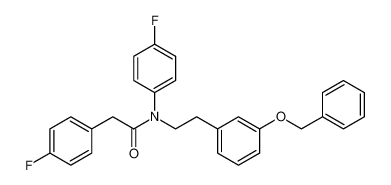 N-(3-(benzyloxy)phenethyl)-N,2-bis(4-fluorophenyl)acetamide CAS:295320-38-6 manufacturer & supplier