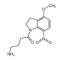 1-(4-Aminobutanoyl)-4-methoxy-7-nitroindoline CAS:295325-63-2 manufacturer & supplier