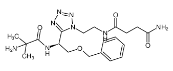 (S)-N1-(2-(5-(1-(2-amino-2-methylpropanamido)-2-(benzyloxy)ethyl)-1H-tetrazol-1-yl)ethyl)succinamide CAS:295333-98-1 manufacturer & supplier