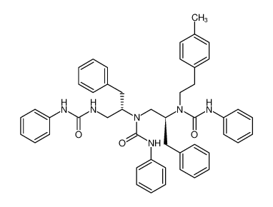 1-((S)-2-(1-(4-methylphenethyl)-3-phenylureido)-3-phenylpropyl)-3-phenyl-1-((S)-1-phenyl-3-(3-phenylureido)propan-2-yl)urea CAS:295343-40-7 manufacturer & supplier