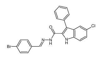 5-Chloro-3-phenyl-indole-2-carboxylic acid (4-bromobenzylidene)-hydrazide CAS:295347-87-4 manufacturer & supplier