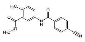 methyl 5-(4-cyanobenzamido)-2-methylbenzoate CAS:295349-58-5 manufacturer & supplier