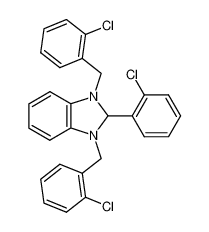 1,3-bis-(2-chloro-benzyl)-2-(2-chloro-phenyl)-2,3-dihydro-1H-benzoimidazole CAS:29540-75-8 manufacturer & supplier