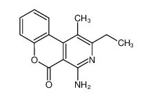 4-amino-2-ethyl-1-methyl-chromeno[3,4-c]pyridin-5-one CAS:29542-15-2 manufacturer & supplier