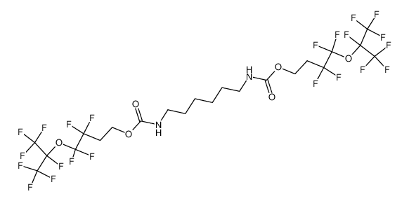 {6-[3,3,4,4-Tetrafluoro-4-(1,2,2,2-tetrafluoro-1-trifluoromethyl-ethoxy)-butoxycarbonylamino]-hexyl}-carbamic acid 3,3,4,4-tetrafluoro-4-(1,2,2,2-tetrafluoro-1-trifluoromethyl-ethoxy)-butyl ester CAS:29542-89-0 manufacturer & supplier