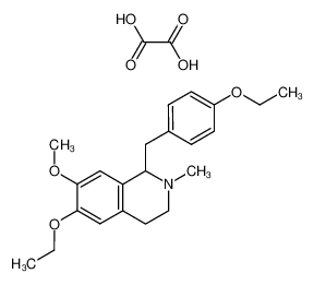 6-Ethoxy-1-(4-ethoxy-benzyl)-7-methoxy-2-methyl-1,2,3,4-tetrahydro-isoquinoline; compound with oxalic acid CAS:29550-48-9 manufacturer & supplier