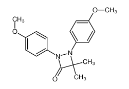 1,2-bis-(4-methoxy-phenyl)-4,4-dimethyl-[1,2]diazetidin-3-one CAS:29552-43-0 manufacturer & supplier