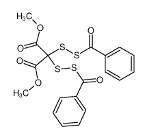 dimethyl 2,2-bis(benzoyldithio)propanedioate CAS:295783-79-8 manufacturer & supplier