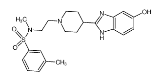 N-(2-(4-(5-hydroxy-1H-benzo[d]imidazol-2-yl)piperidin-1-yl)ethyl)-N,3-dimethylbenzenesulfonamide CAS:295789-93-4 manufacturer & supplier