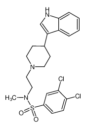 3,4-dichloro-N2-((4-(1H-indol-3-yl)piperidin-1-yl)ethyl)-N-methylbenzenesulfonamide CAS:295790-08-8 manufacturer & supplier