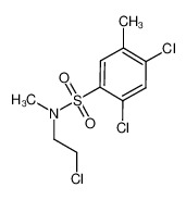 2,4-dichloro-5-methyl-N-(2-chloroethyl)-N-methylbenzenesulfonamide CAS:295790-57-7 manufacturer & supplier