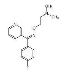 (4-Fluoro-phenyl)-pyridin-3-yl-methanone O-(2-dimethylamino-ethyl)-oxime CAS:295796-20-2 manufacturer & supplier