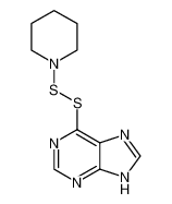 6-piperidin-1-yldisulfanyl-7(9)H-purine CAS:2958-92-1 manufacturer & supplier