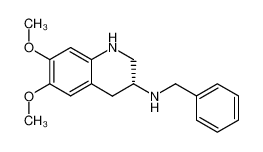 (R)-(-)-3-benzylamino-6,7-dimethoxy-1,2,3,4-tetrahydroquinoline CAS:295803-70-2 manufacturer & supplier