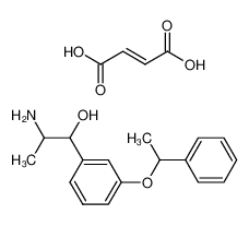 2-Amino-1-[3-(1-phenyl-ethoxy)-phenyl]-propan-1-ol; compound with (Z)-but-2-enedioic acid CAS:29582-74-9 manufacturer & supplier