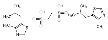 ethane-1,2-disulfonic acid,4-methyl-5-(2-methylpropyl)-1,3-thiazole CAS:29584-88-1 manufacturer & supplier