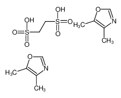 4,5-dimethyl-1,3-oxazole,ethane-1,2-disulfonic acid CAS:29584-91-6 manufacturer & supplier