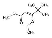 Z-Methyl-4,4-dimethyl-3-thioethoxy-2-pentenoat CAS:29587-60-8 manufacturer & supplier